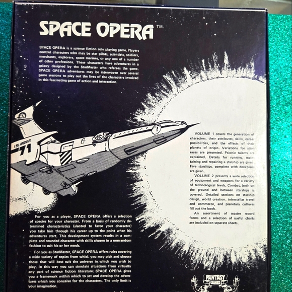 Space Opera the Complete  Science Fiction  Role Playing Game - Picture 3 of 3